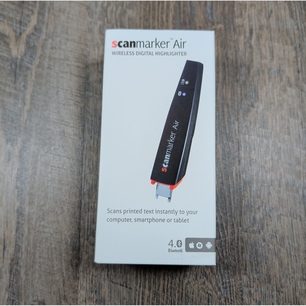 Scanmarker Air Pen Scanner Reading Pen Digital Highlighter Scanning Pen New